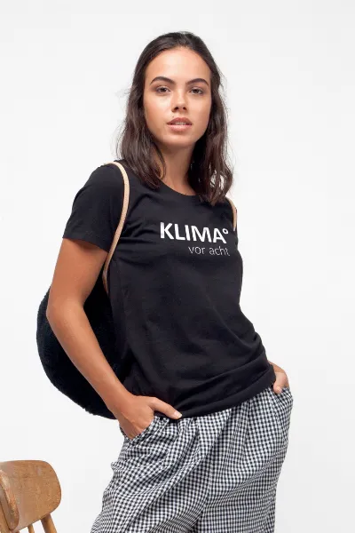 Klima vor 8 KLIMA° vor acht Bio T-Shirt für Frauen