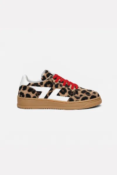 Zèta Zèta Herren vegan Sneaker Bêta B3 Leopard