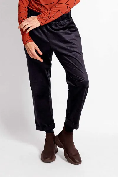 Widda Widda Damen vegan Hose Hanni Marineblau