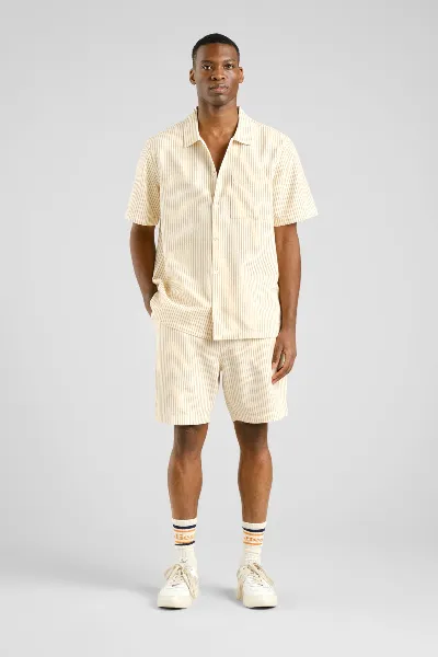 dedicated Shorts Vejle Work Stripe Gelb