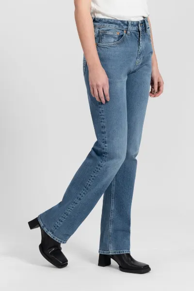 Kuyichi Kuyichi Damen vegan Jeans Straight Rosa Vintage