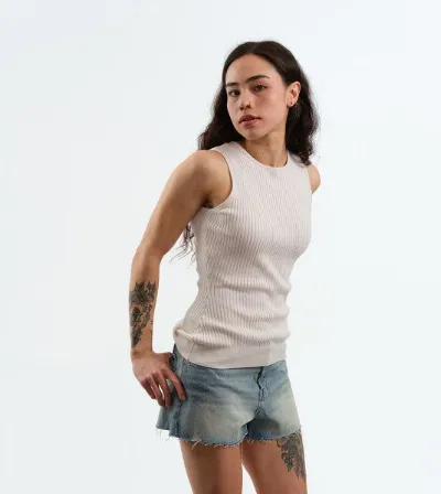 Gary Mash GARY MASH Strick Top Tulia aus Biobaumwoll-Mix