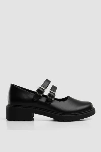 BOHEMA BOHEMA Damen vegan Ballerinas Mary Jane Twin