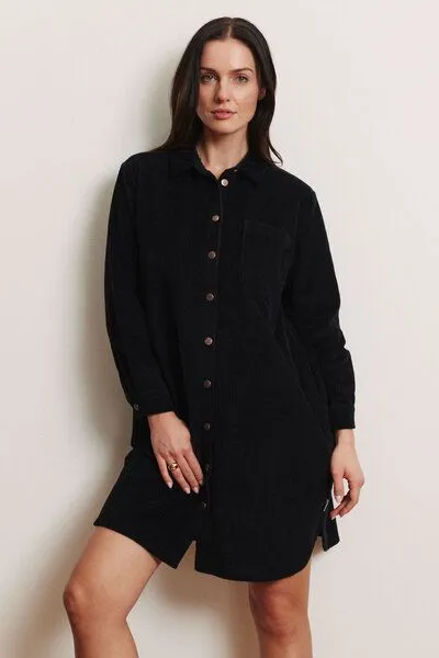 TRANQUILLO TRANQUILLO Cordkleid Fritzii aus GOTS-Bio-Baumwolle