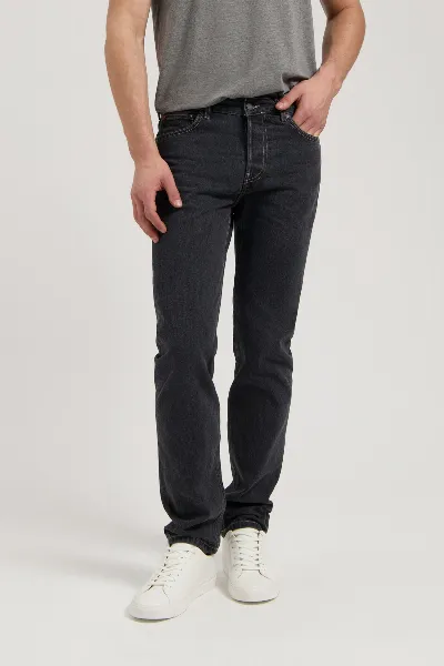 MUD Jeans MUD Jeans Herren vegan Jeans Mid Straight John Medium