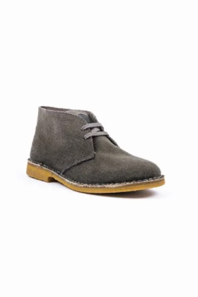 Risorse Future Risorse Future Herren vegan Desert Boots Anthrazit