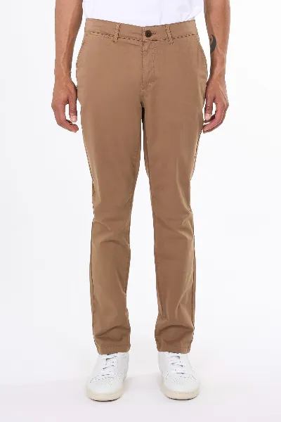 KnowledgeCotton Apparel Chino Luca Beige