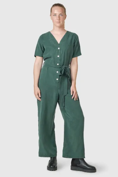 Klitmøller Klitmøller Damen vegan Jumpsuit Marna Moos