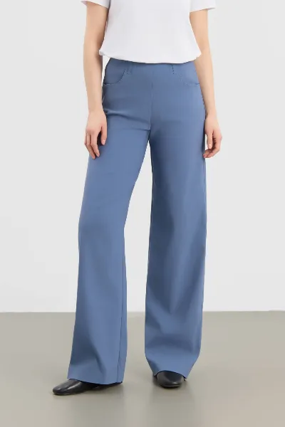 LAURIE LAURIE Damen vegan Hose Donna Loose Lang Länge
