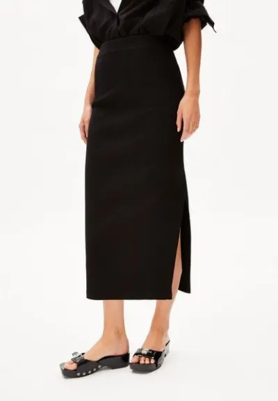 ARMEDANGELS ARMEDANGELS AZITAA RIB Damen Ripp-Jerseyrock aus Bio-Baumwoll Mix