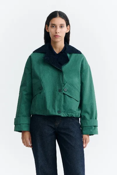 Thinking MU Jacke Norma Gr&uuml;n