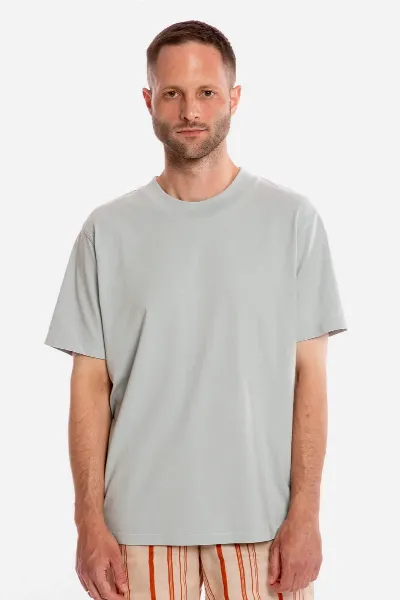 MATONA MATONA Herren vegan T-Shirt All Day Pearl Blue