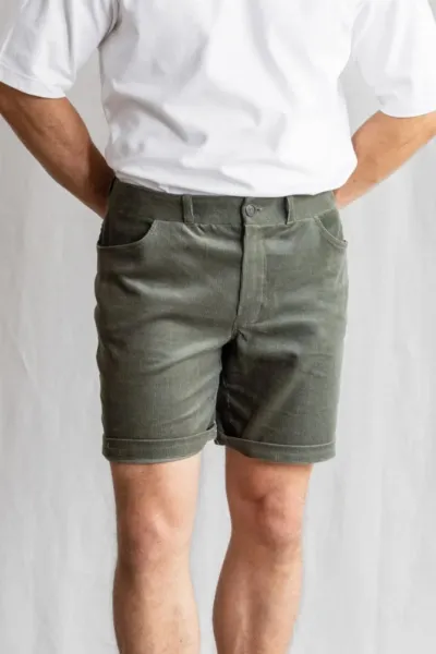 Jyoti - Fair Works Jyoti - Fair Works Herren vegan Shorts Gauri Pistaziengrün