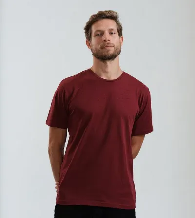 Gary Mash GARY MASH Herren Basic T-Shirt aus Biobaumwolle