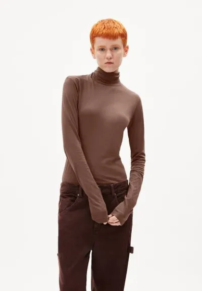 ARMEDANGELS ARMEDANGELS GRAZILIAA SOFT - Damen Longsleeve Slim Fit aus Bio-Baumwolle