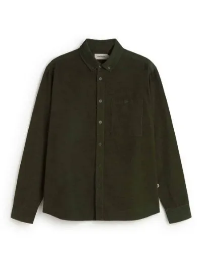 thinking mu thinking mu Herren Hemd - Corduroy Anto Shirt - aus Baumwolle