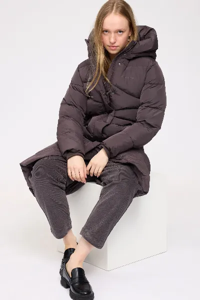 Mazine Wintermantel Waves Quilt Puffer
