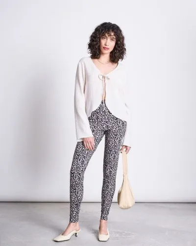 JAN N JUNE JAN N JUNE LEGGINGS LEO PRINT GOTS