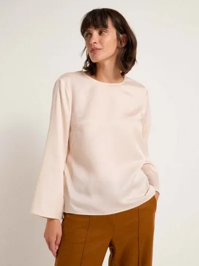 LANIUS LANIUS Bluse mit Schlitzen aus TENCEL Lyocell