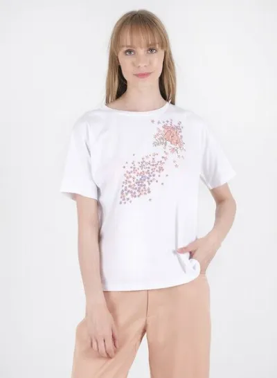 ORGANICATION ORGANICATION T-Shirt aus TENCEL Modal und Bio-Baumwolle mit Print