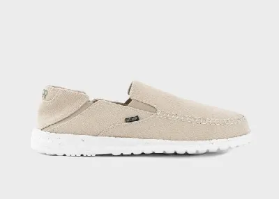 8000Kicks 8000Kicks SunSlide Hanf-Slipper in Beige Farbe