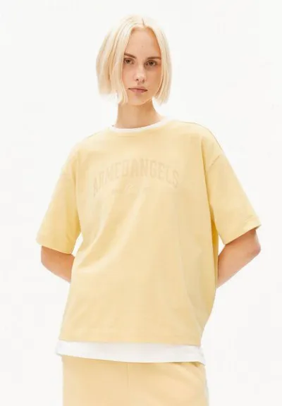 ARMEDANGELS ARMEDANGELS GIANNAA COLLEGE Damen T-Shirt aus Bio-Baumwoll Mix