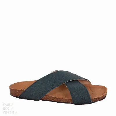 Nae Vegan Shoes NAE Sandalen Bali recycled Plastic green