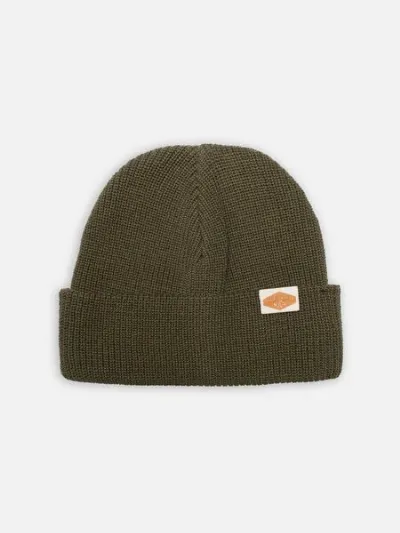 Nudie Jeans Nudie Jeans Cotton Beanie Ribbed aus Bio-Baumwolle, doppelt umschlagbar, unisex