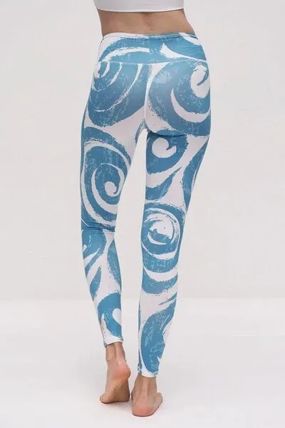 Kismet Yogastyle Kismet Yogastyle GANGA LEGGINGS 7/8 CIRCLE WHITE