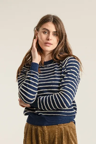 KOMODO KOMODO Damen vegan Pullover Alma Navy