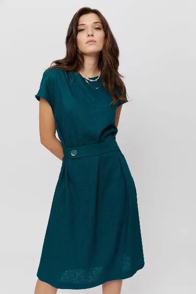 AYANI AYANI Damen vegan Kleid Sati Deep