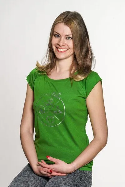 YogiLiebe Yoga Shirt kurzarm - Bio-Baumwolle & Bambusviskose- YogiLiebe
