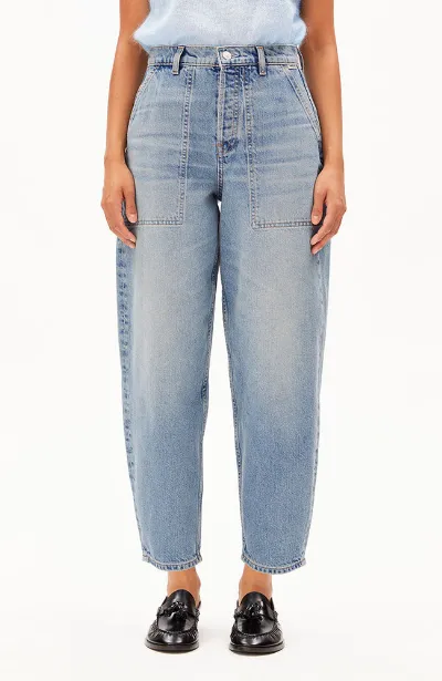 ARMEDANGELS ARMEDANGELS Damen vegan Jeans Baarly Barrel Carpenter Andromedar