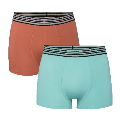 Living Crafts LIVING CRAFTS - Herren Boxer-Shorts, 2er Pack - Rot