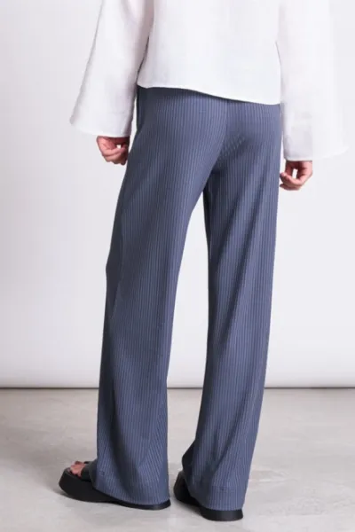 JAN N JUNE JAN 'N JUNE Damen vegan Hose Rib Smilla Turbulence
