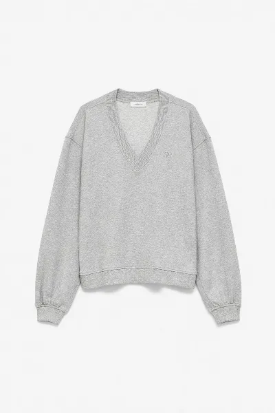 Alchemist Alchemist Damen vegan Pullover Gaia Grau Meliert