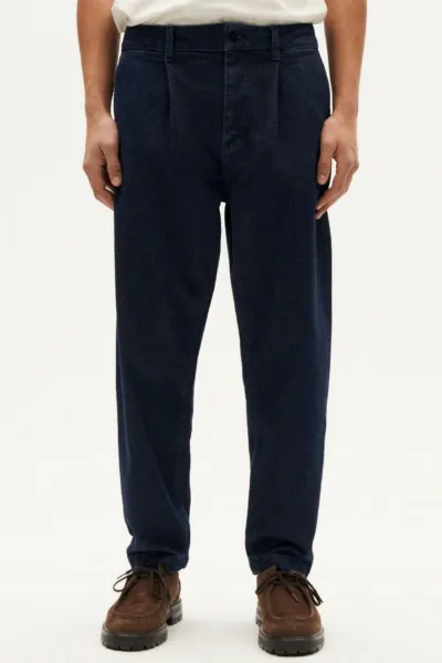thinking mu Thinking MU Herren vegan Jeans Wotan Dunkelblau
