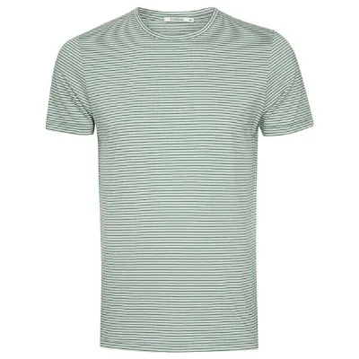 GreenBomb GREENBOMB Basic T-Shirt Spice Bamboo Stripes