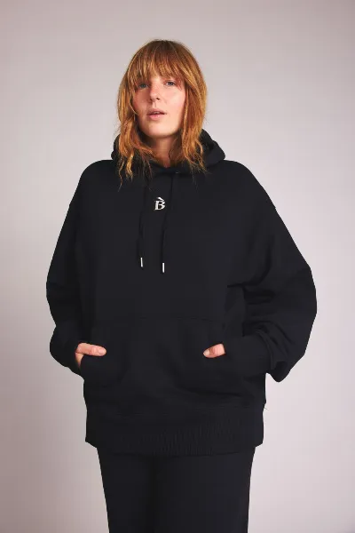 Baìge the Label Baìge the Label Damen vegan Hoodie Mit B-Stich