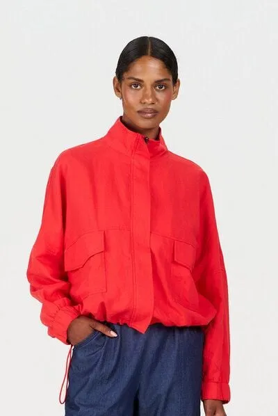 Komodo Komodo Tencel-Leinen Blouson-Jacke Modell: Koko