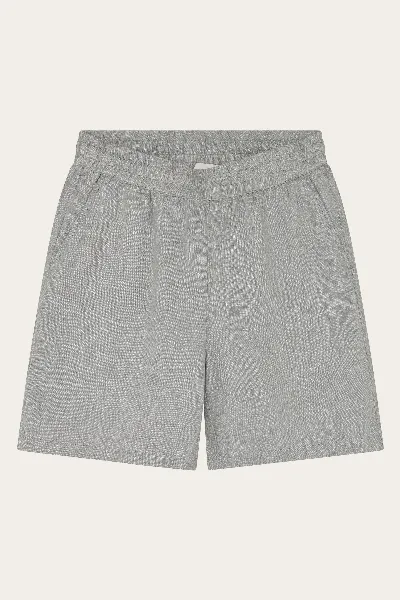 KnowledgeCotton Apparel KnowledgeCotton Apparel Damen vegan Shorts Posey Wide Leinen Ultimate Grau