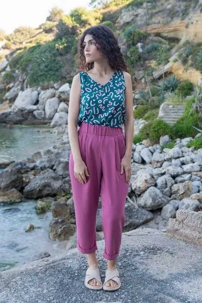 WiDDA berlin WiDDA berlin Hose Jupp in Pink aus Tencel