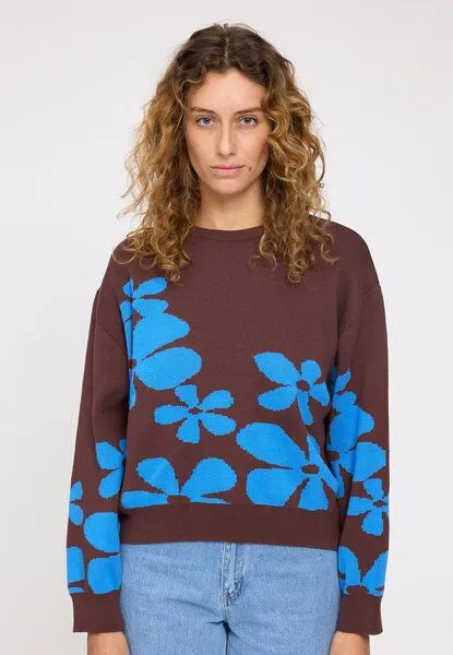 Mazine Mazine Baumwollstrickpullover Floral