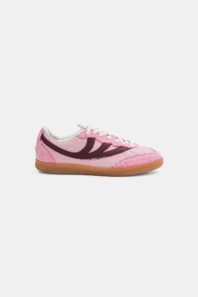 MoEa MoEa Herren vegan Sneaker Flow Pink & Wine Corn