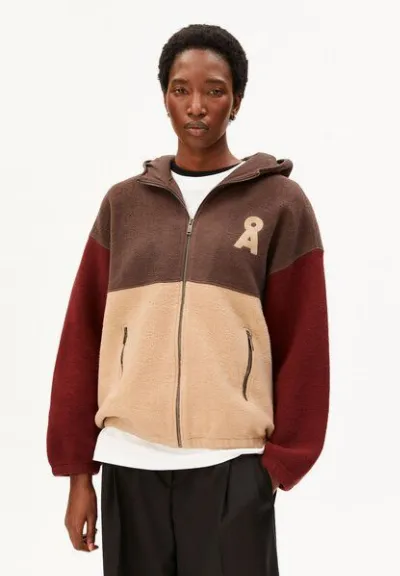 ARMEDANGELS ARMEDANGELS FLEECE HOOD JACKET Damen Sweatjacke aus 100% Bio-Baumwolle