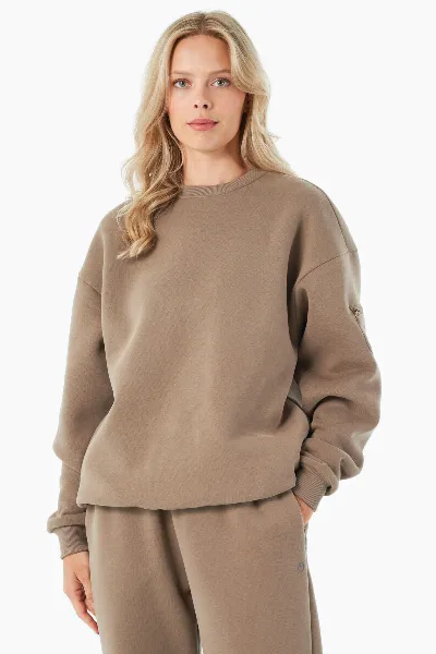 ORGANICATION ORGANICATION Herren vegan Sweatshirt Saylorr Gravel