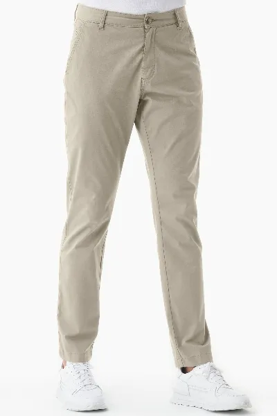 ORGANICATION ORGANICATION Herren vegan Slim-Fit Hose Feder