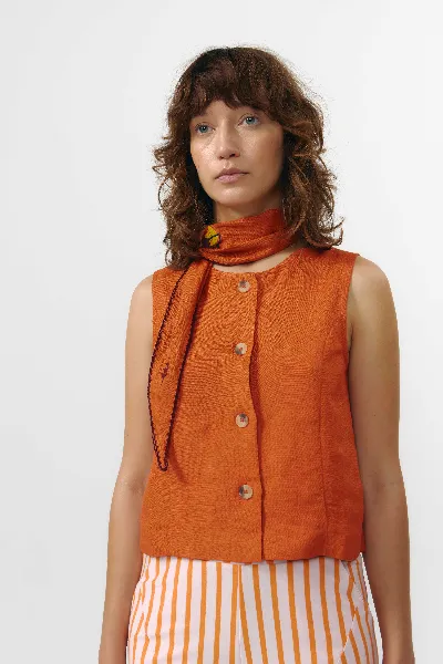 SUITE13LAB SUITE13LAB Damen vegan Top Fuji Henna