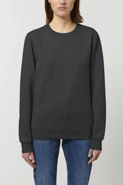 UNIPOLAR UNIPOLAR Herren vegan Pullover Rolin Dark Heather Grey
