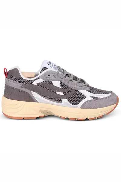 Genesis Genesis Herren vegan Sneaker G-Eco '99 Metallic Grau/WeiÃŸ/Silber